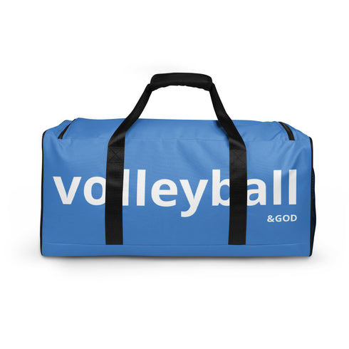 Volleyball &God Sky City Duffle Bag