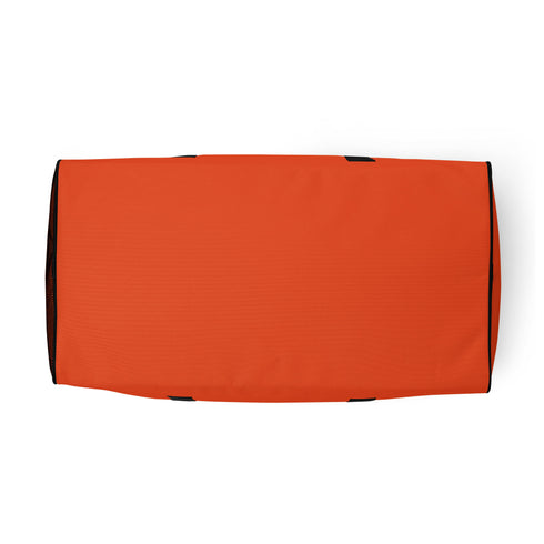Baseball &God Orange Duffle Bag