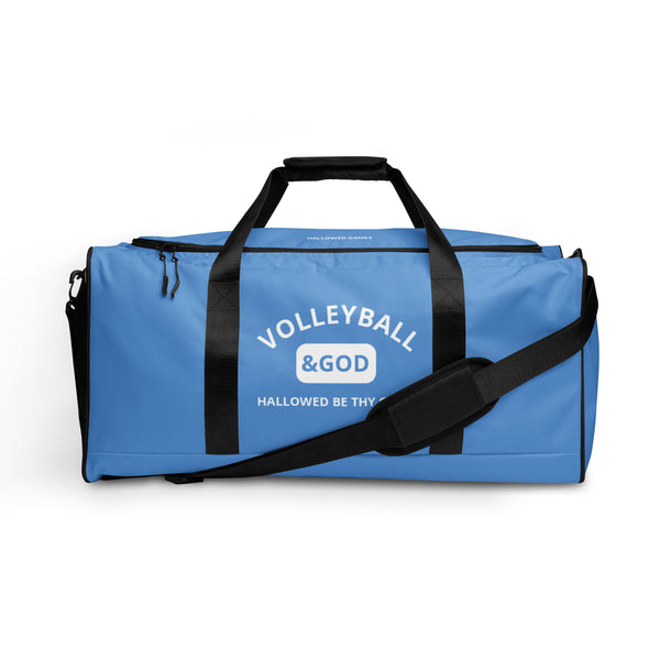 Volleyball &God Sky Duffle Bag