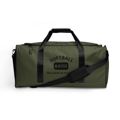 Softball &God Game Duffle Bag