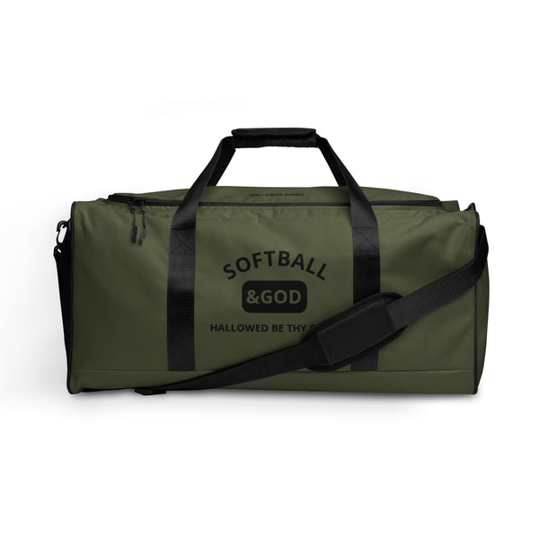 Softball &God Game Duffle Bag