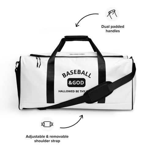 Baseball &God Elite Duffle Bag