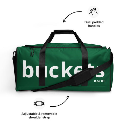 Buckets &God Irish City Duffle Bag