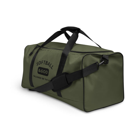 Softball &God Game Duffle Bag