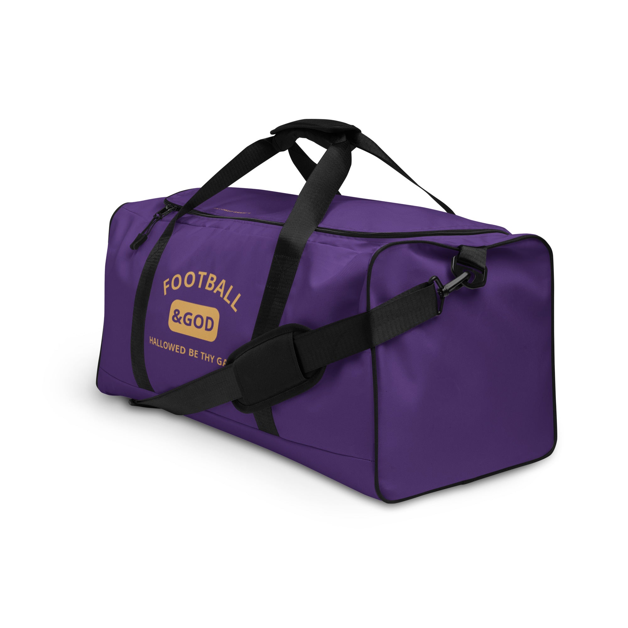 Football &God Icon Duffle Bag