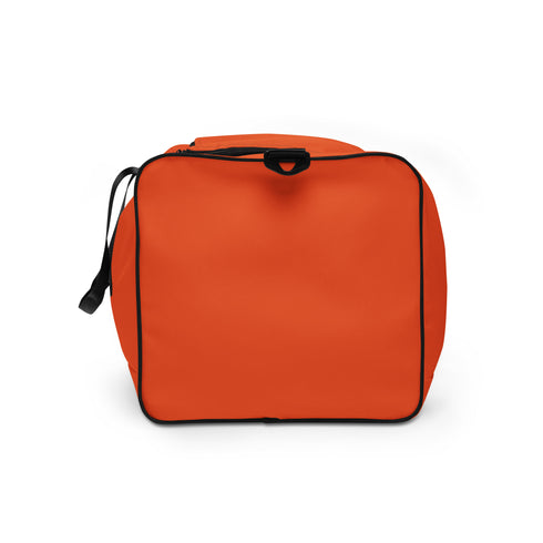 Baseball &God Orange Duffle Bag
