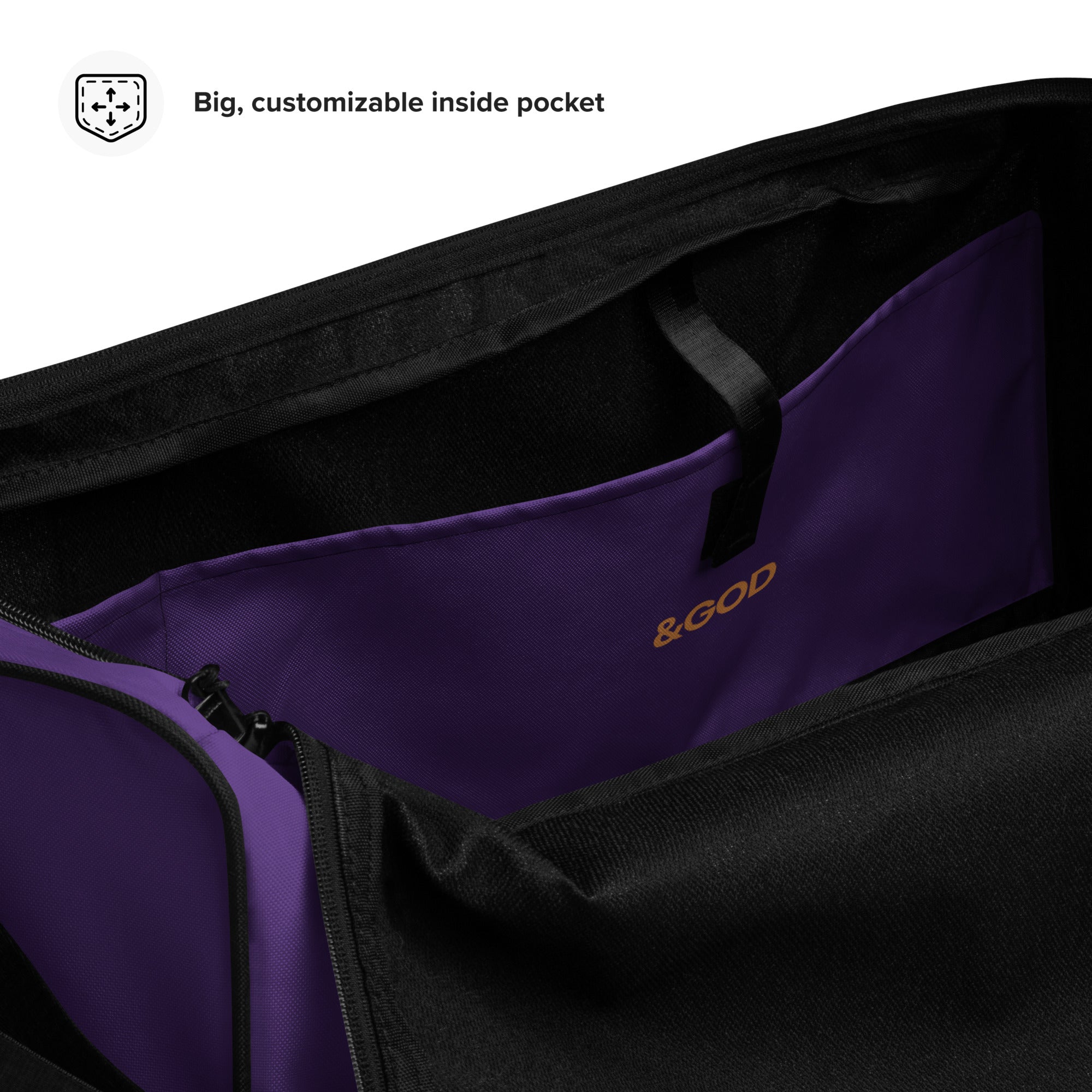 Baseball &God Icon Duffle Bag