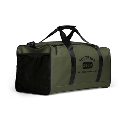 Softball &God Game Duffle Bag