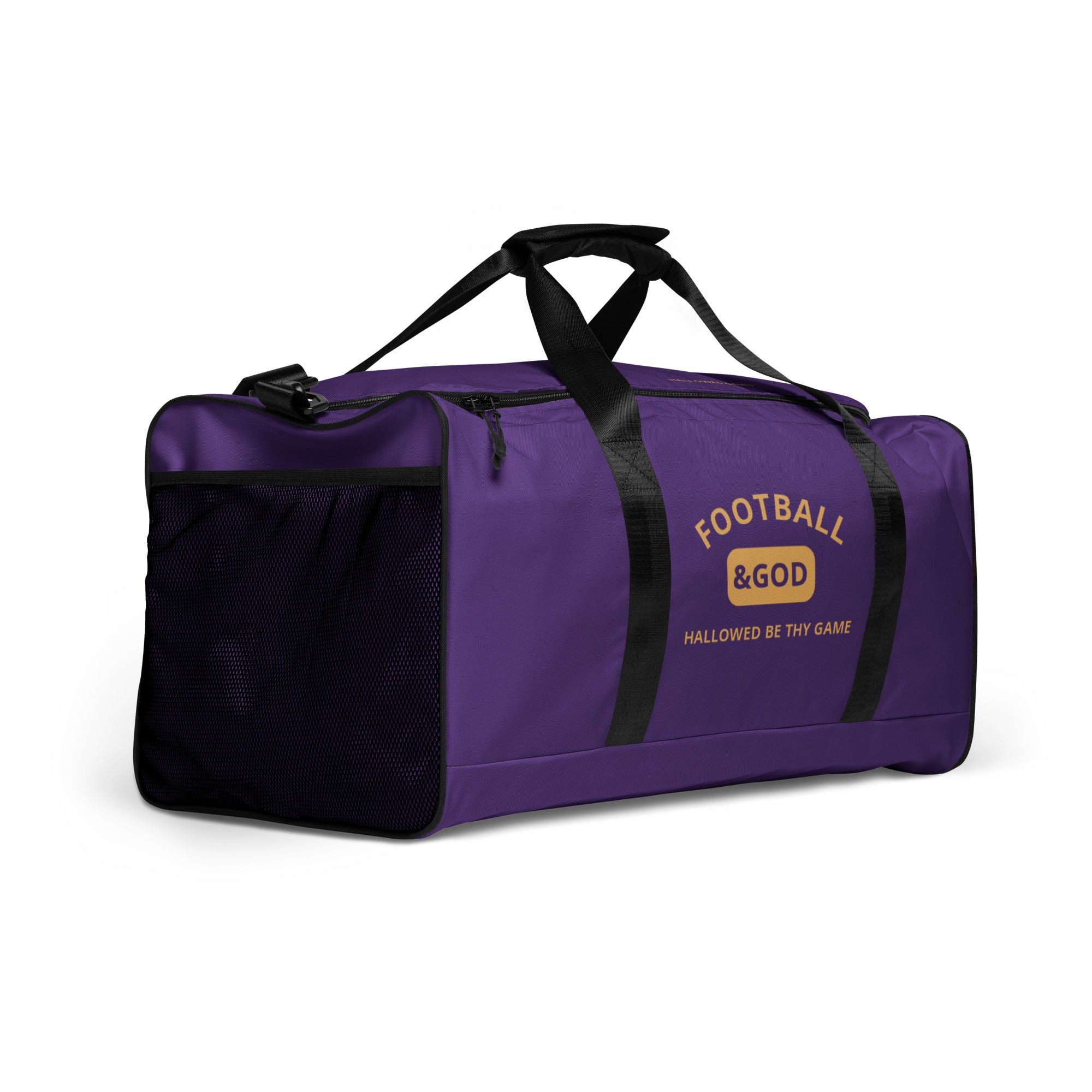 Football &God Icon Duffle Bag