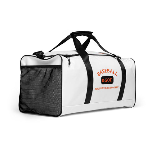 Baseball &God Outrageous Duffle Bag
