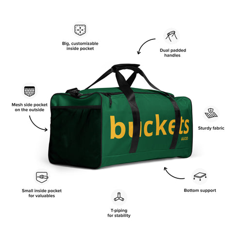 Buckets &God Rampage City Duffle Bag