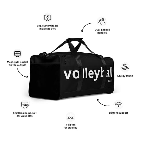 Volleyball &God City Duffle Bag