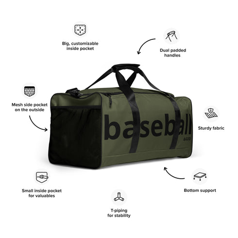 Baseball &God Game City Duffle Bag