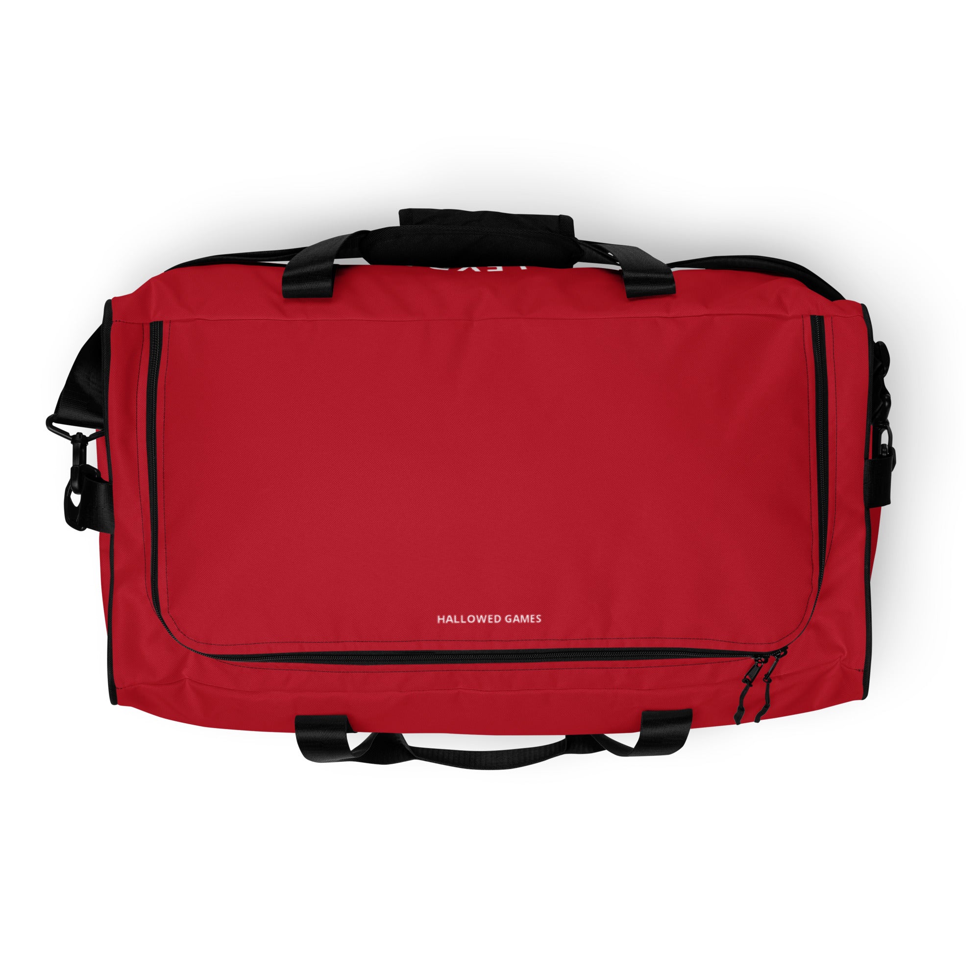 Volleyball &God Crimson Duffle Bag