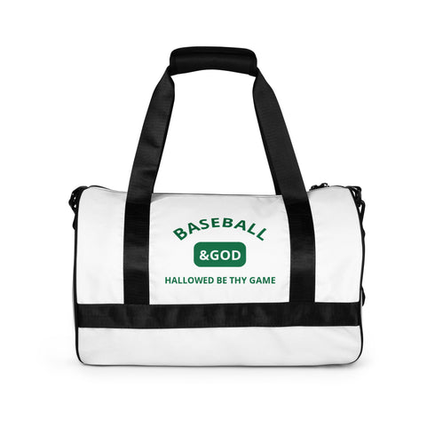 Baseball &God Shamrock Gym Bag