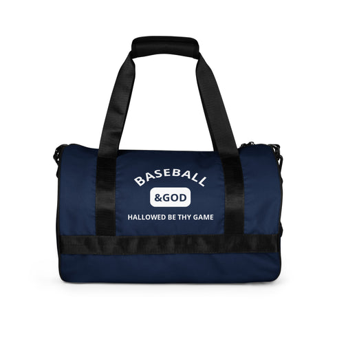Baseball &God Classic Gym Bag