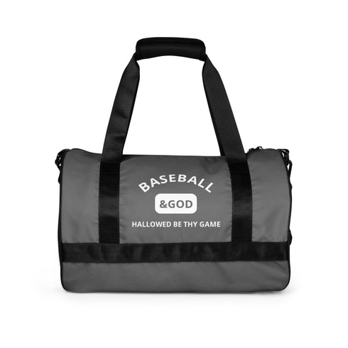 Baseball &God Smoke Gym Bag