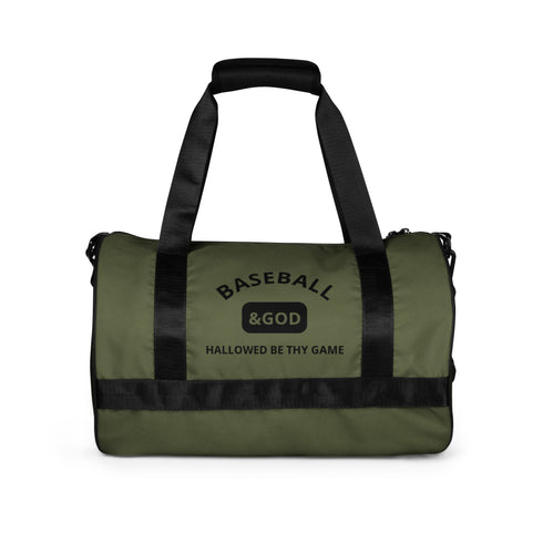 Baseball &God Game Gym Bag