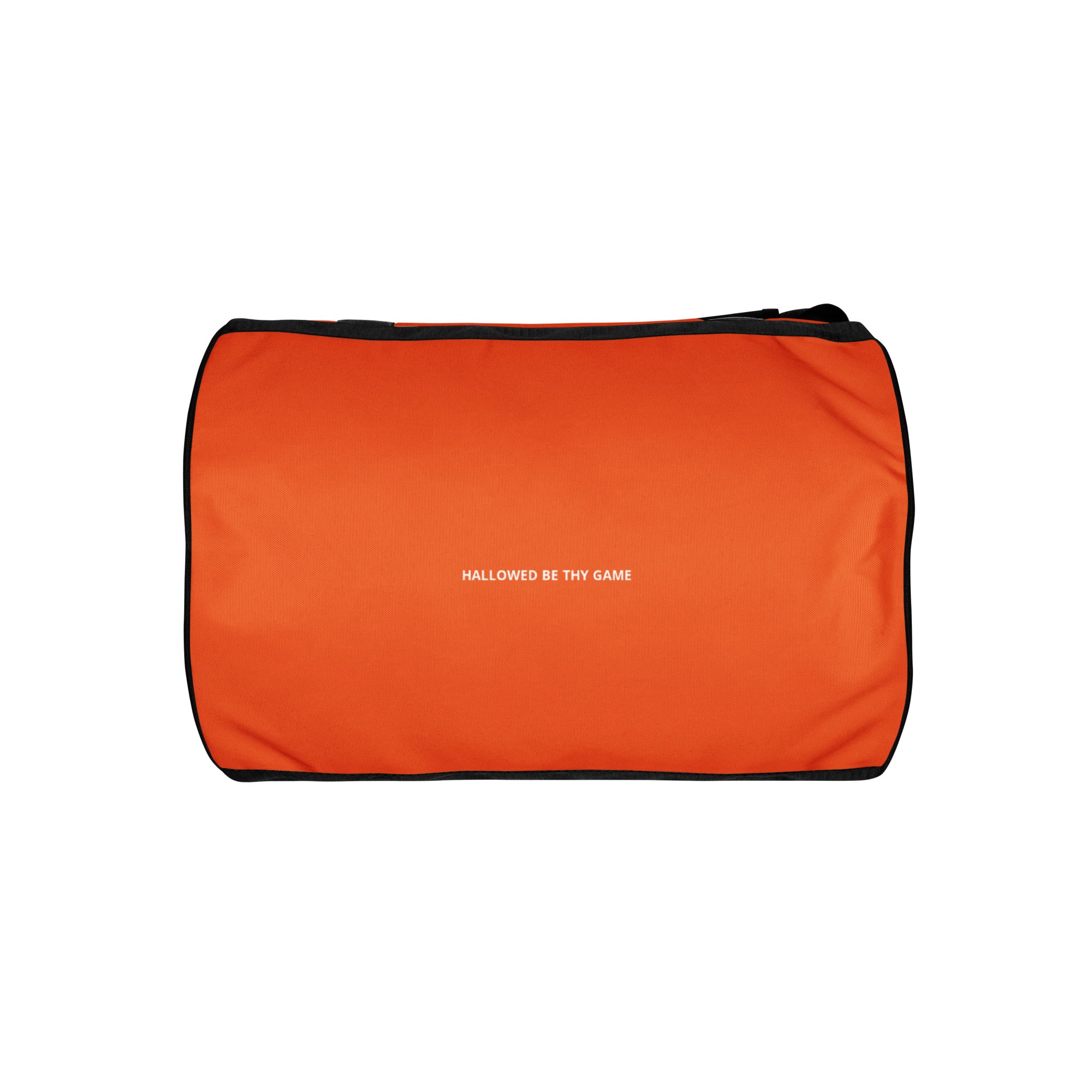 Baseball &God Orange Gym Bag