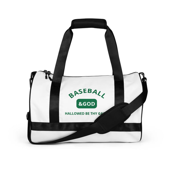 Baseball &God Shamrock Gym Bag