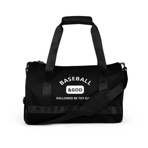 Baseball &God Gym Bag