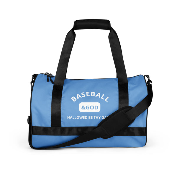 Baseball &God Sky Gym Bag