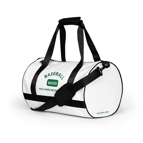 Baseball &God Shamrock Gym Bag