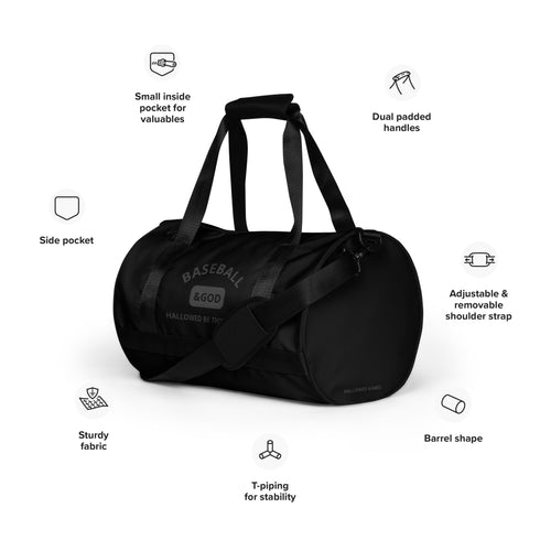 Baseball &God Essential Gym Bag