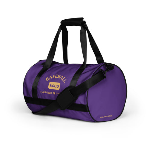 Baseball &God Icon Gym Bag