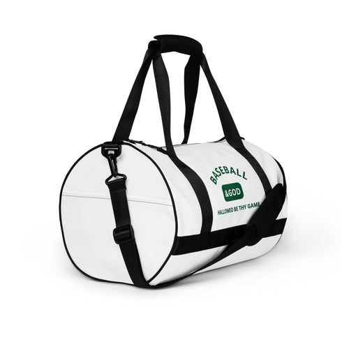Baseball &God Shamrock Gym Bag