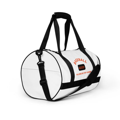 Baseball &God Outrageous Gym Bag