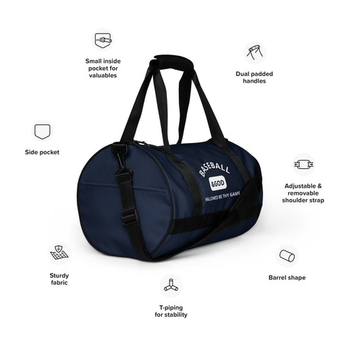 Baseball &God Classic Gym Bag