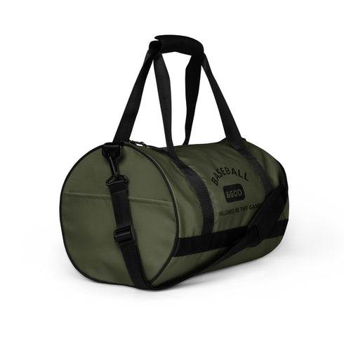 Baseball &God Game Gym Bag