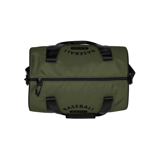 Baseball &God Game Gym Bag