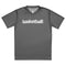 Basketball &God Grey Recycled Unisex Sports Jersey T-Shirt