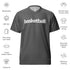 Basketball &God Grey Recycled Unisex Sports Jersey T-Shirt