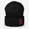 Soccer &God Flamingo Cuffed Beanie