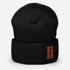 Surfers &God Orange Cuffed Beanie