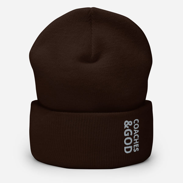 1STAR Coaches &God Smoke Cuffed Beanie