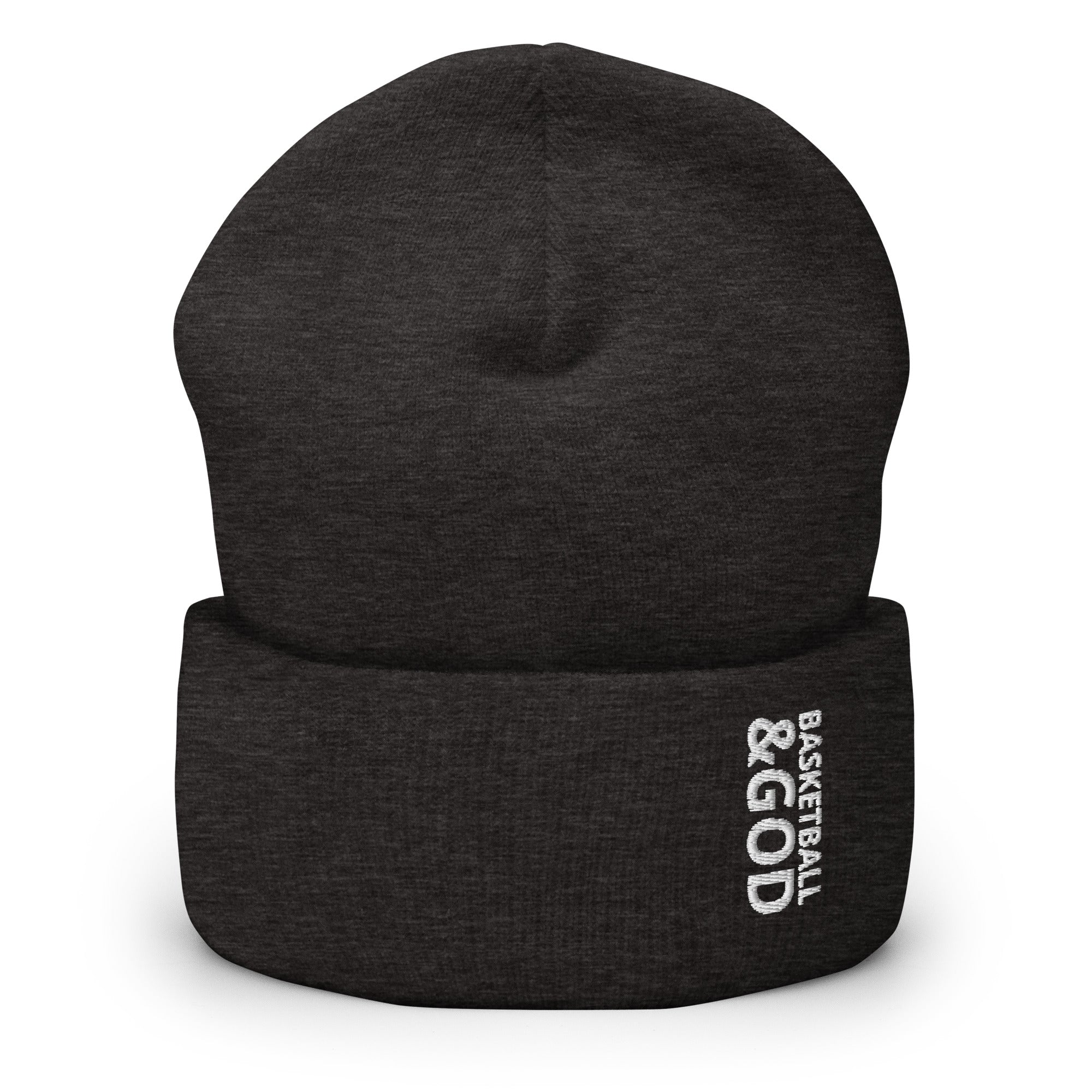 Basketball &God Cuffed Beanie