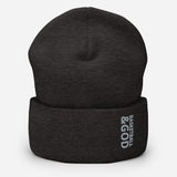 Basketball &God Smoke Cuffed Beanie