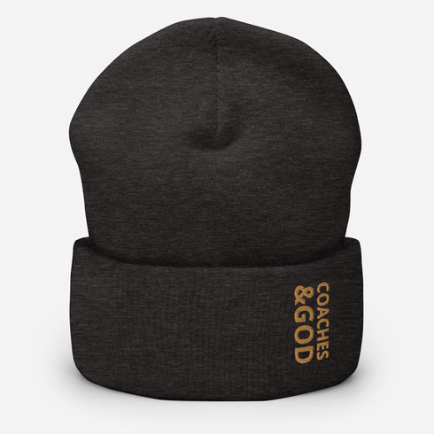 1STAR Coaches &God Zest Cuffed Beanie