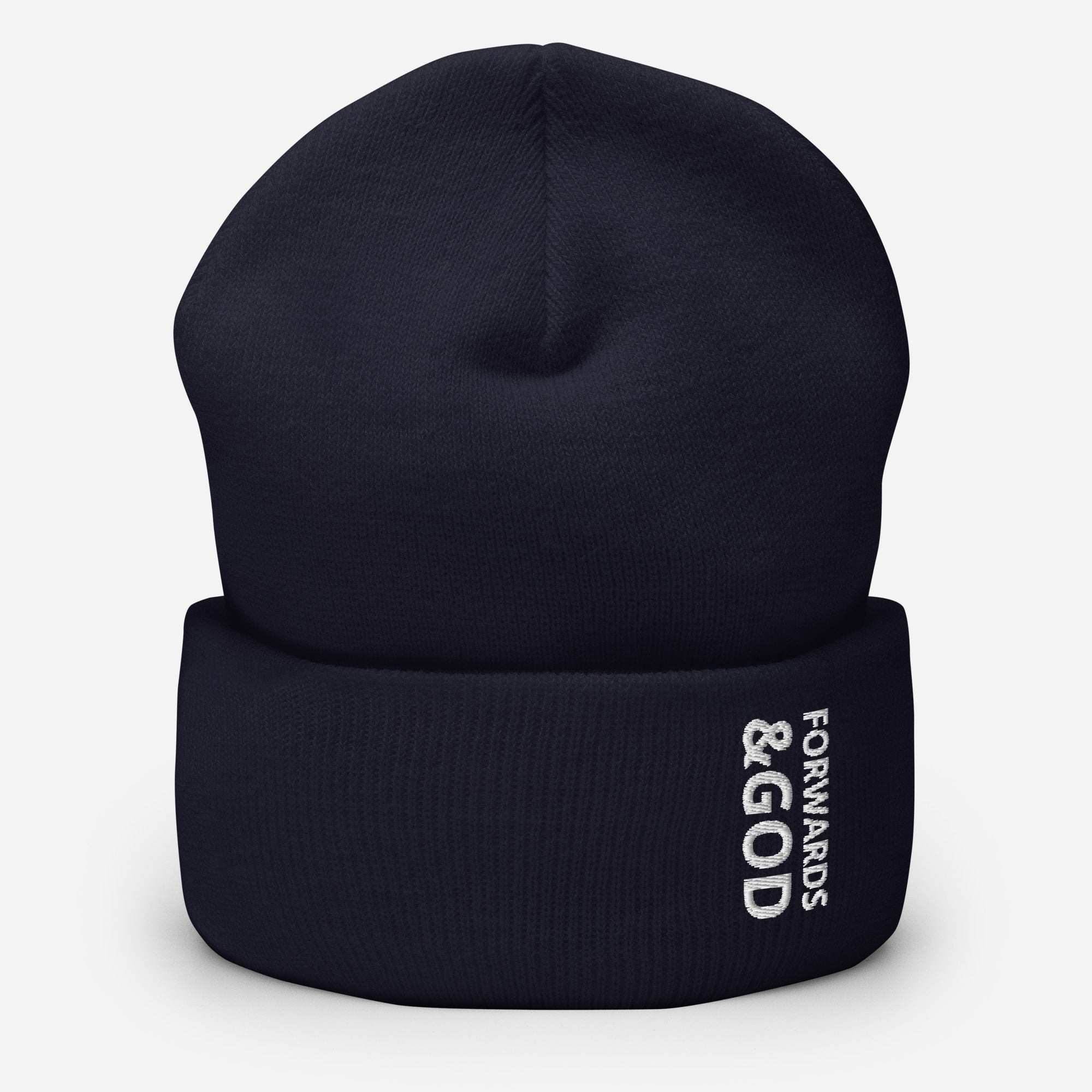 Forwards &God Cuffed Beanie