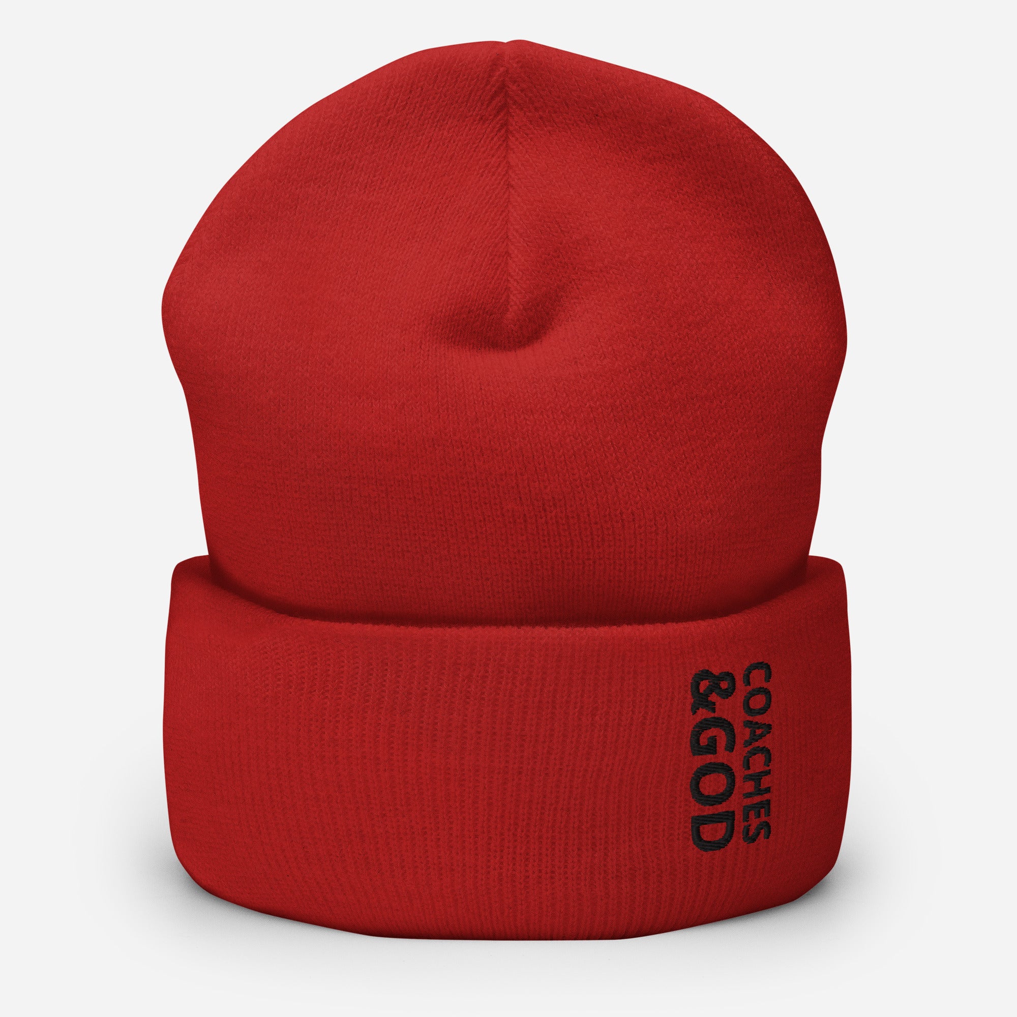 1STAR Coaches &God Onyx Cuffed Beanie