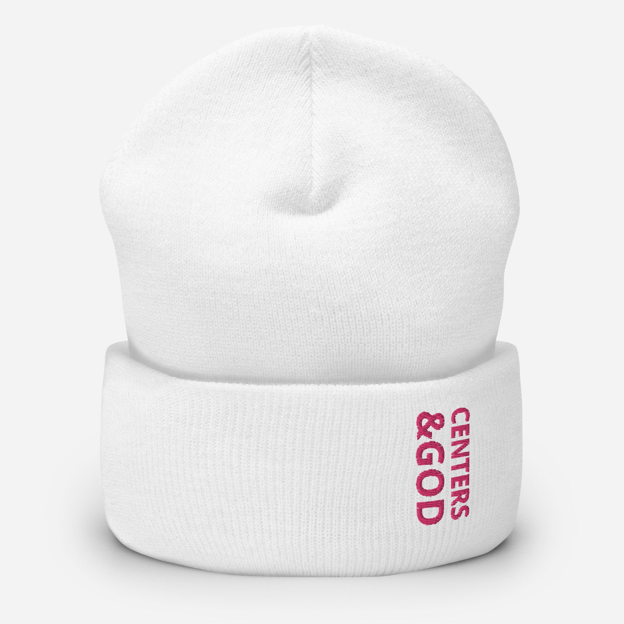 Centers &God Flamingo Cuffed Beanie