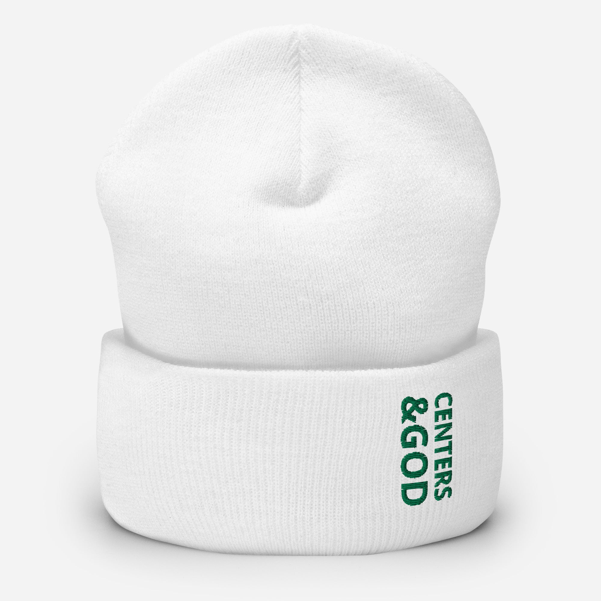 Centers &God Irish Cuffed Beanie