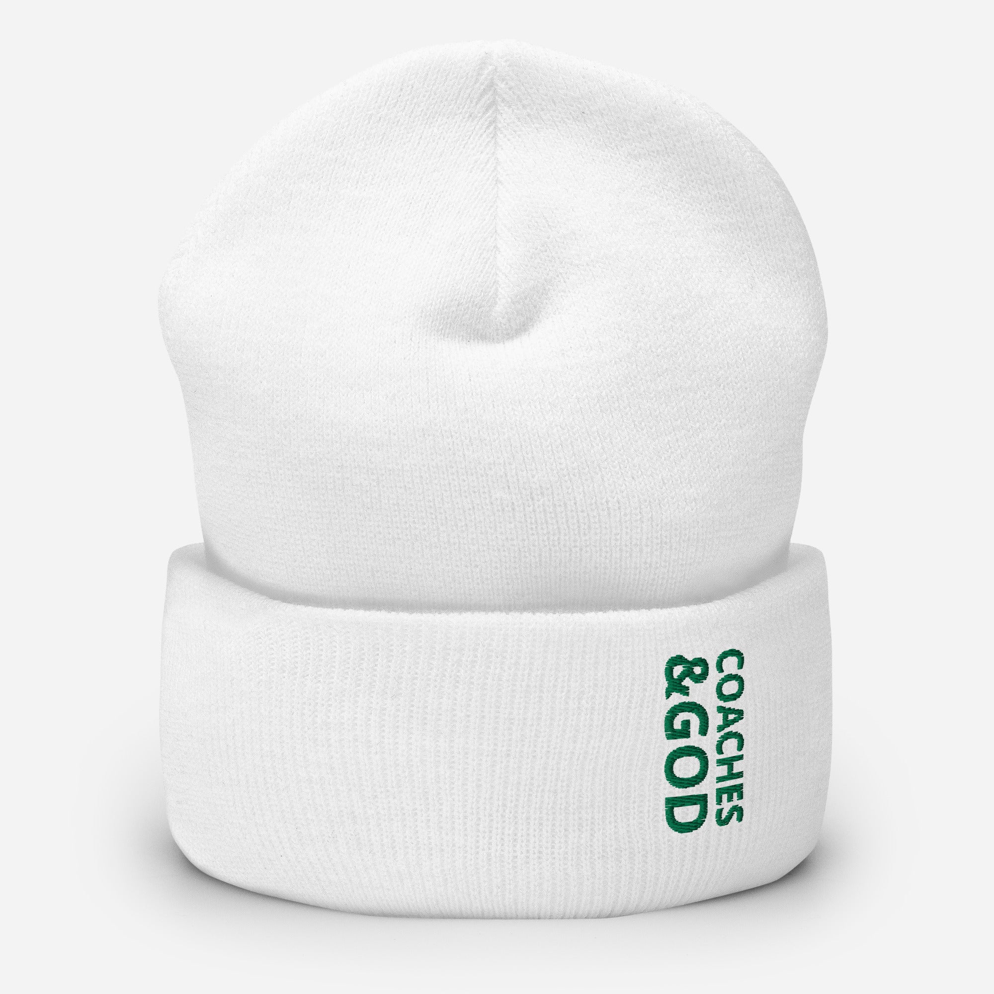 1STAR Coaches &God Irish Cuffed Beanie