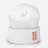 Surfers &God Orange Cuffed Beanie