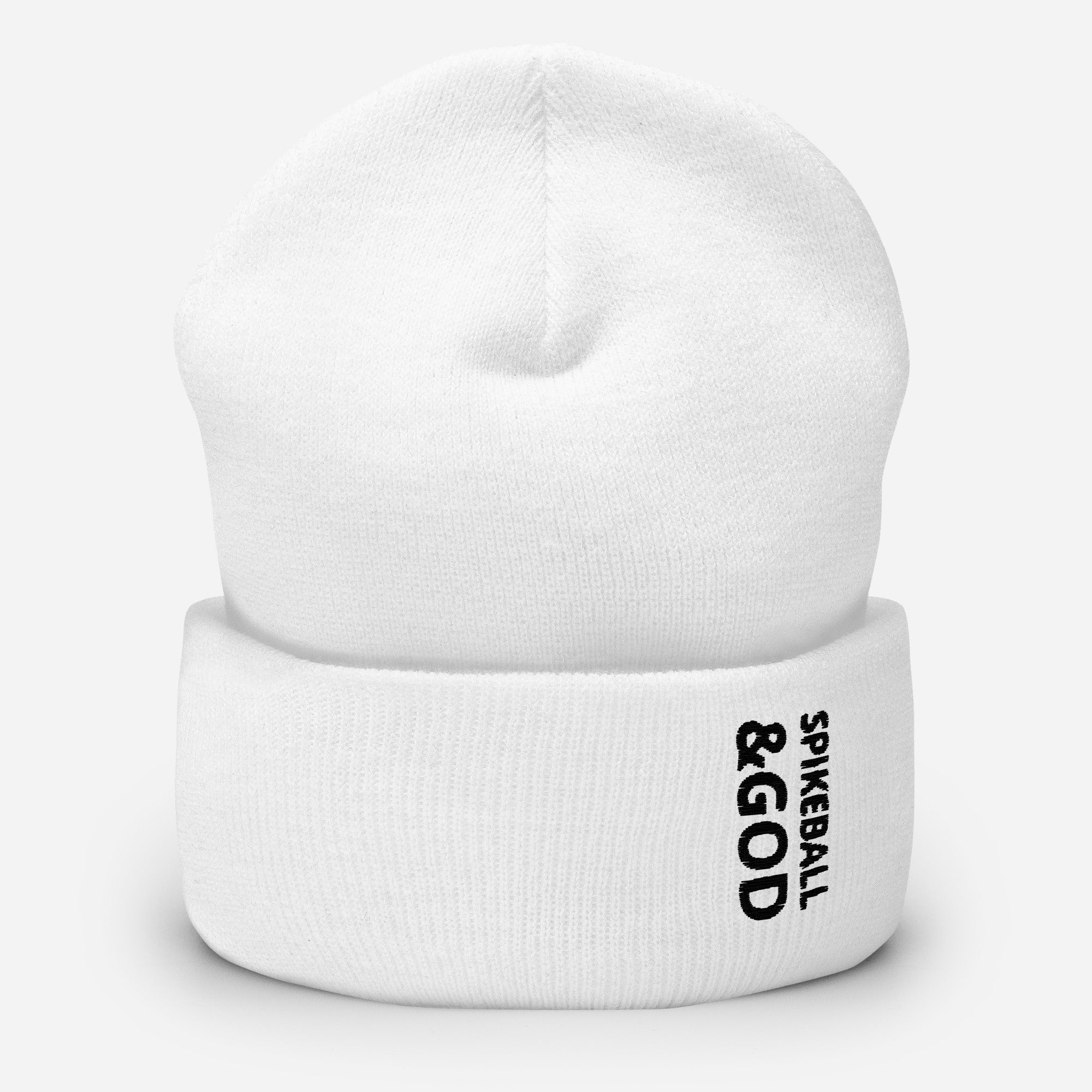 Spikeball &God Onyx Cuffed Beanie