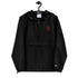 Soccer &God Vertical Crimson Embroidered Champion Packable Jacket